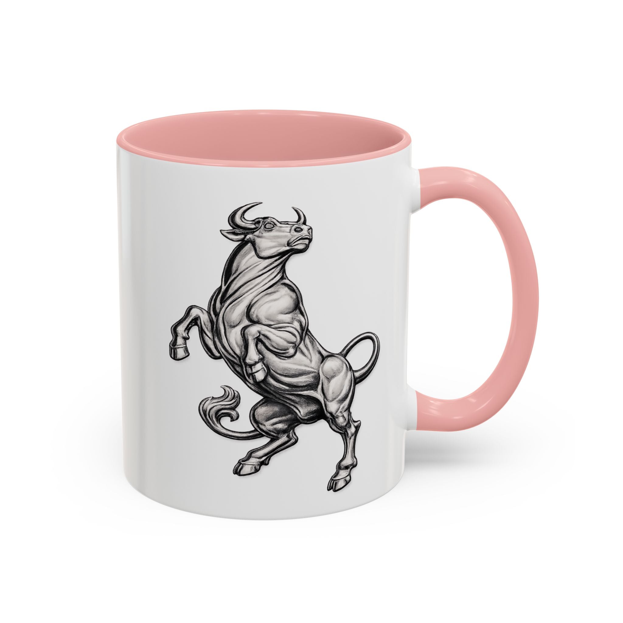 Taurus Bull Coffee Mug — Zodiac Astrology Accent Mug (11/15oz)