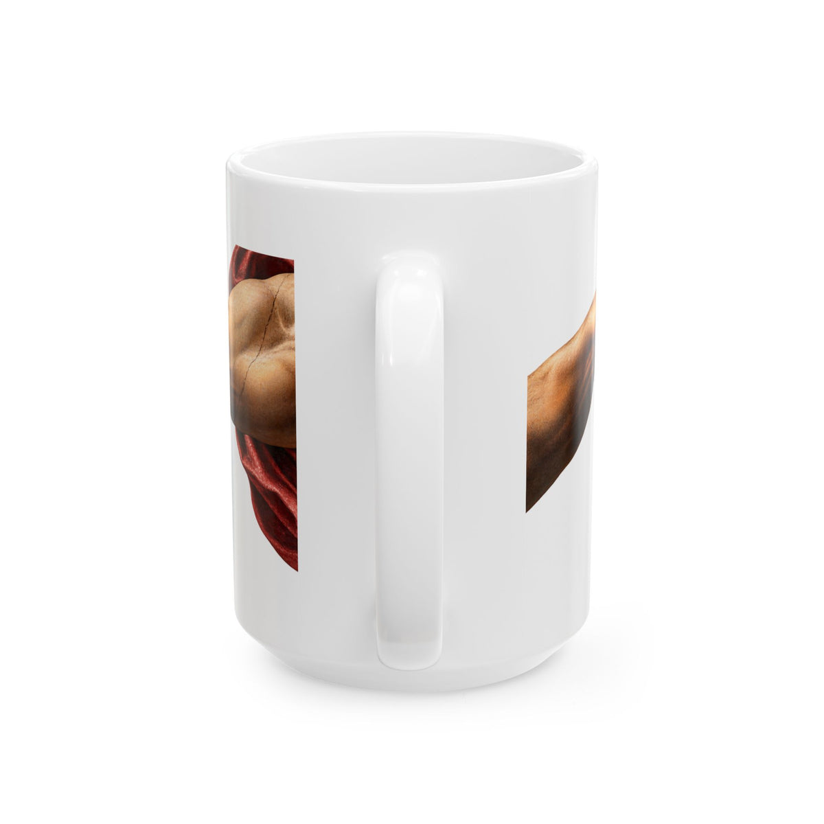 Creation of Adam Ceramic Mug – Renaissance Hands Coffee Cup (11oz & 15oz)