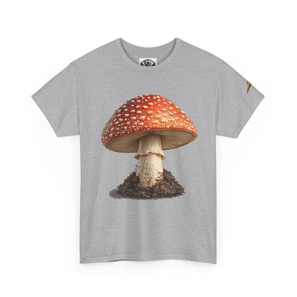 Fly Agaric Mushroom Graphic Tee — Botanical Nature T-Shirt