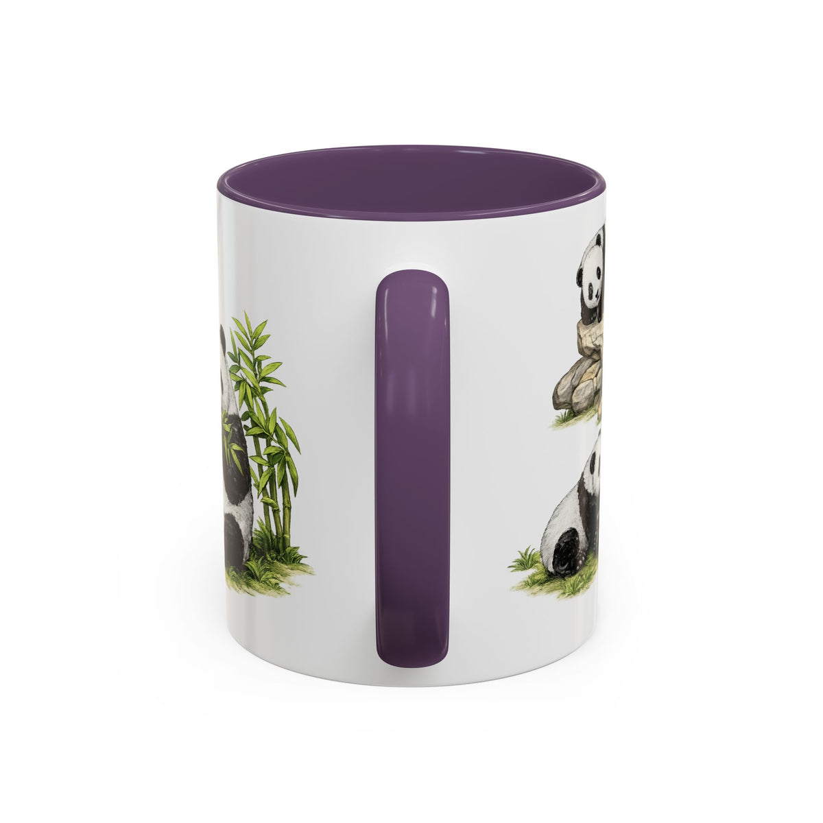 Sculpted Profile Accent Coffee Mug — Classical Bust Design (11/15 oz)