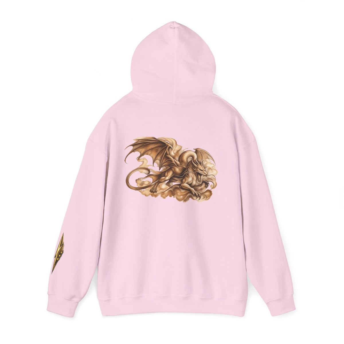 Hoodie — Golden Dragon Art Pullover
