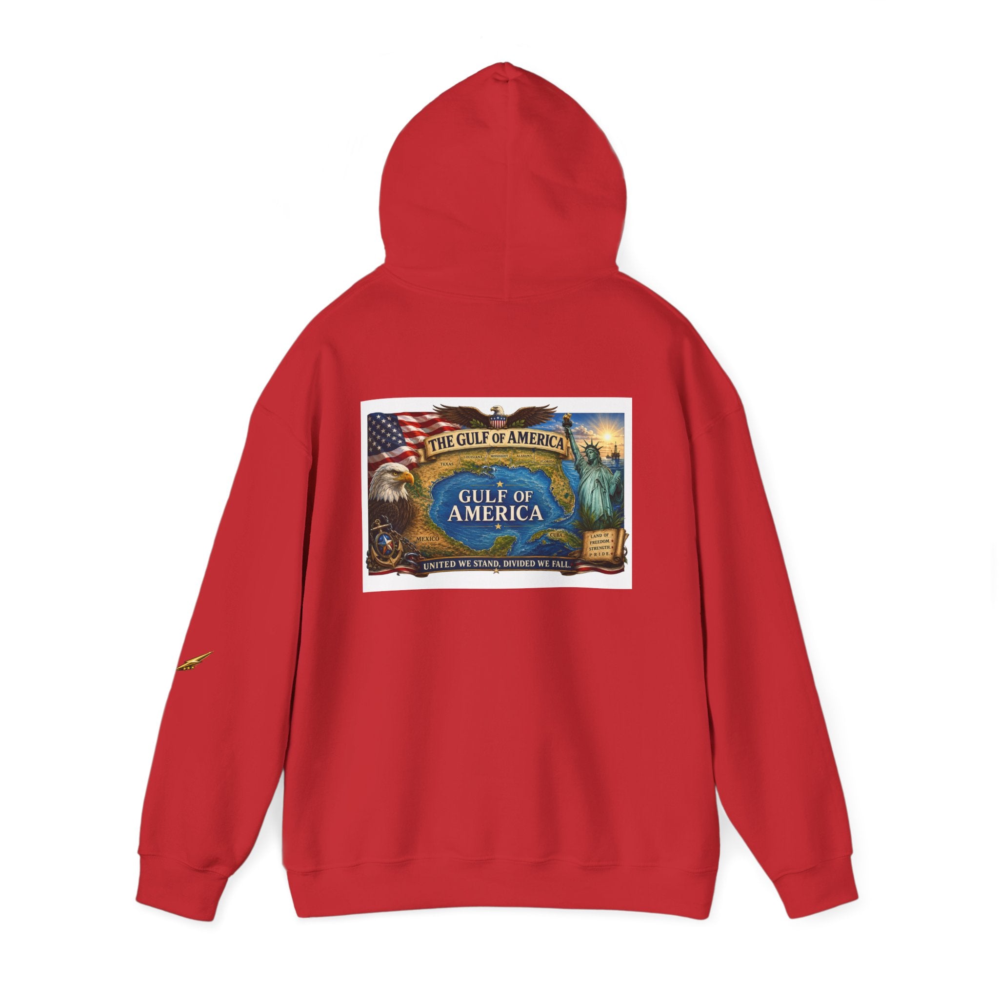 Patriotic Eagle Hoodie – FAFO Flag Design Pullover