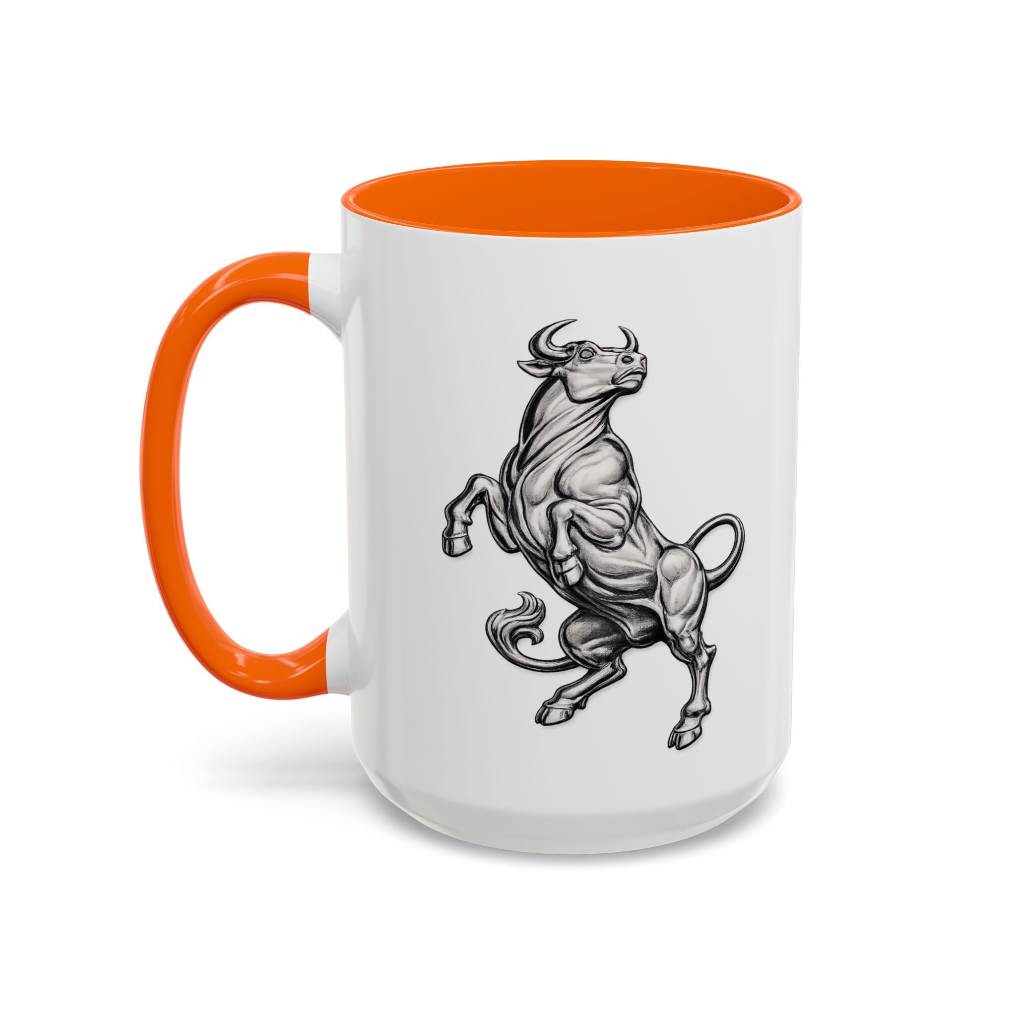 Taurus Bull Coffee Mug — Zodiac Astrology Accent Mug (11/15oz)