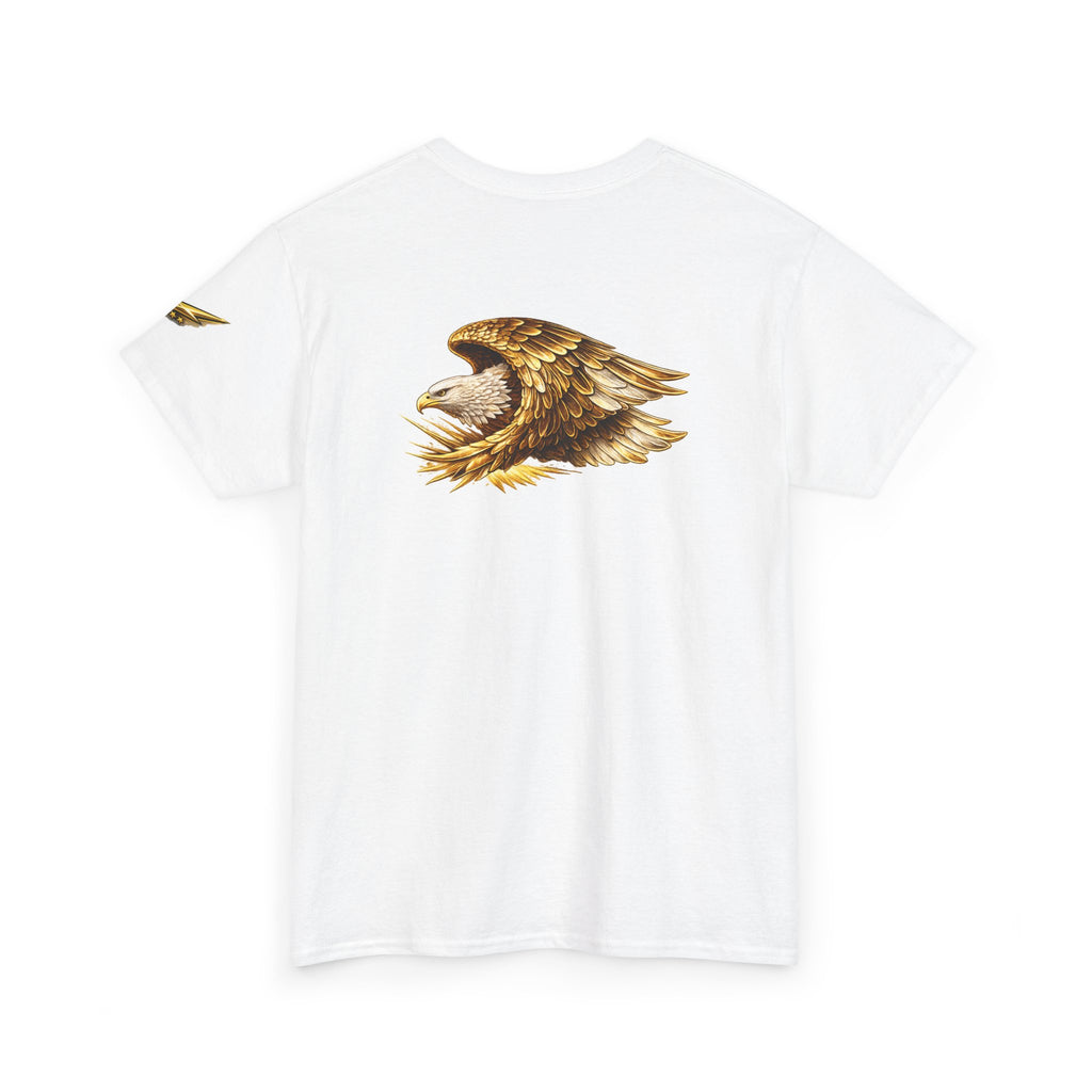 Eagle Illustration Tee — Vintage Golden Bald Eagle Graphic T-Shirt