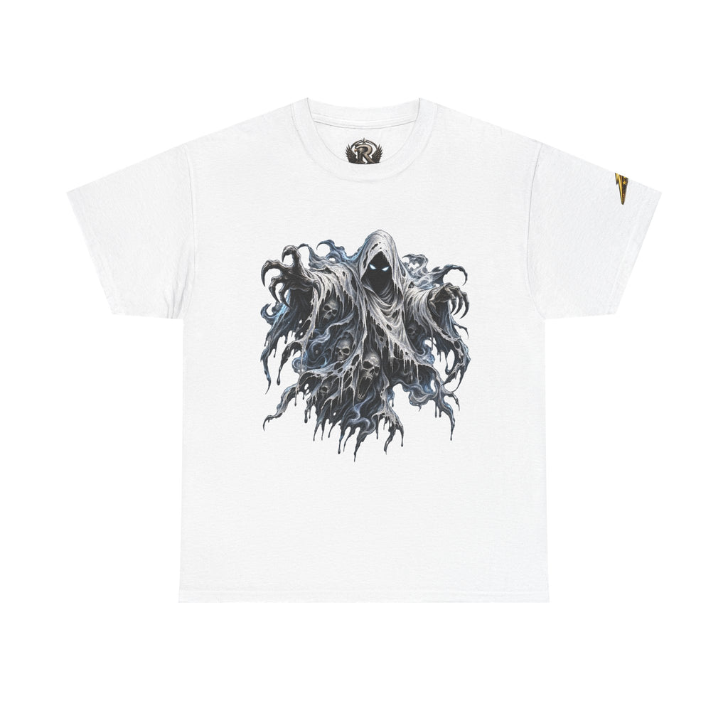 Ghostly Reaper Graphic Tee — Dark Grunge Horror T‑Shirt
