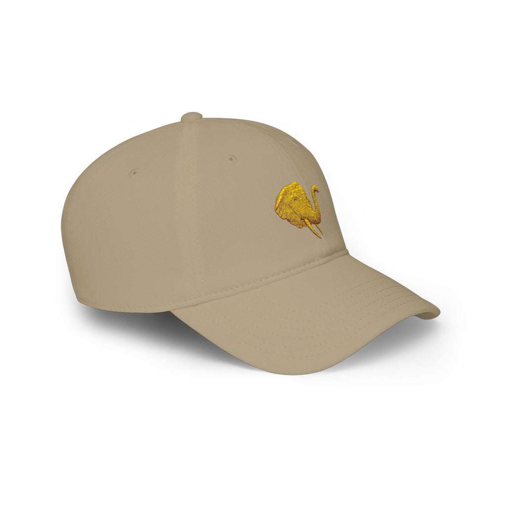 Copy of Copy of Low Profile Baseball Cap with Silver Coin Patch — Vintage Coin Dad Hat, Casual Streetwear Cap