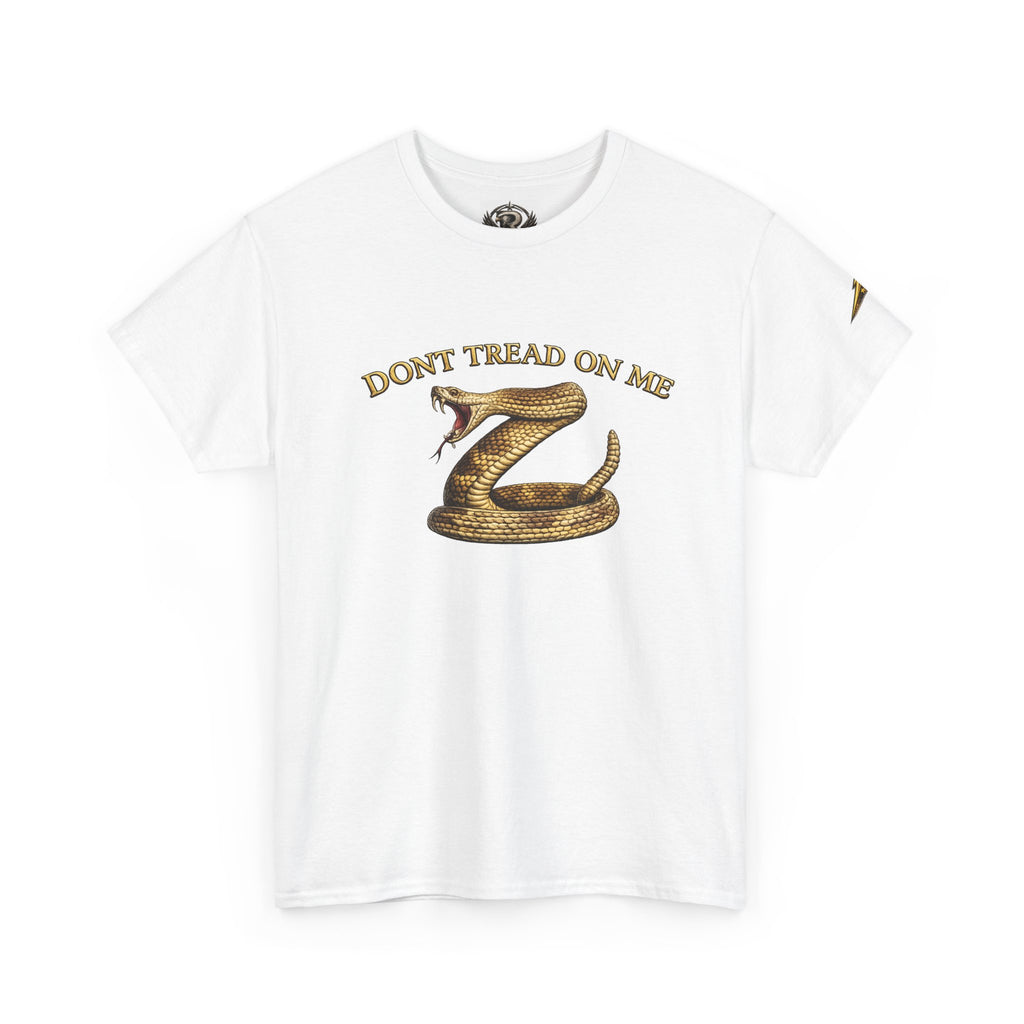 Don't Tread On Me Tee — Vintage Coiled Rattlesnake Graphic T-Shirt