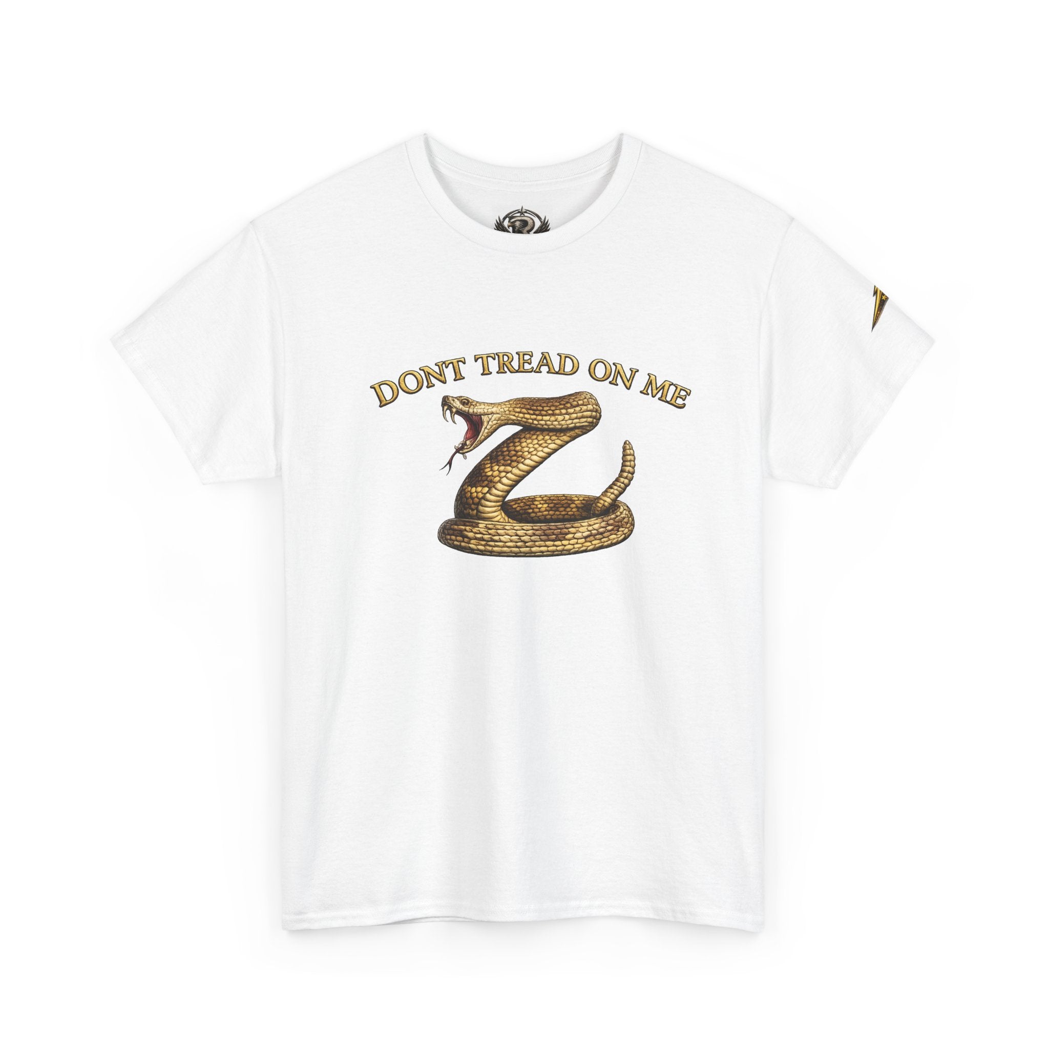Don't Tread On Me Tee — Vintage Coiled Rattlesnake Graphic T-Shirt