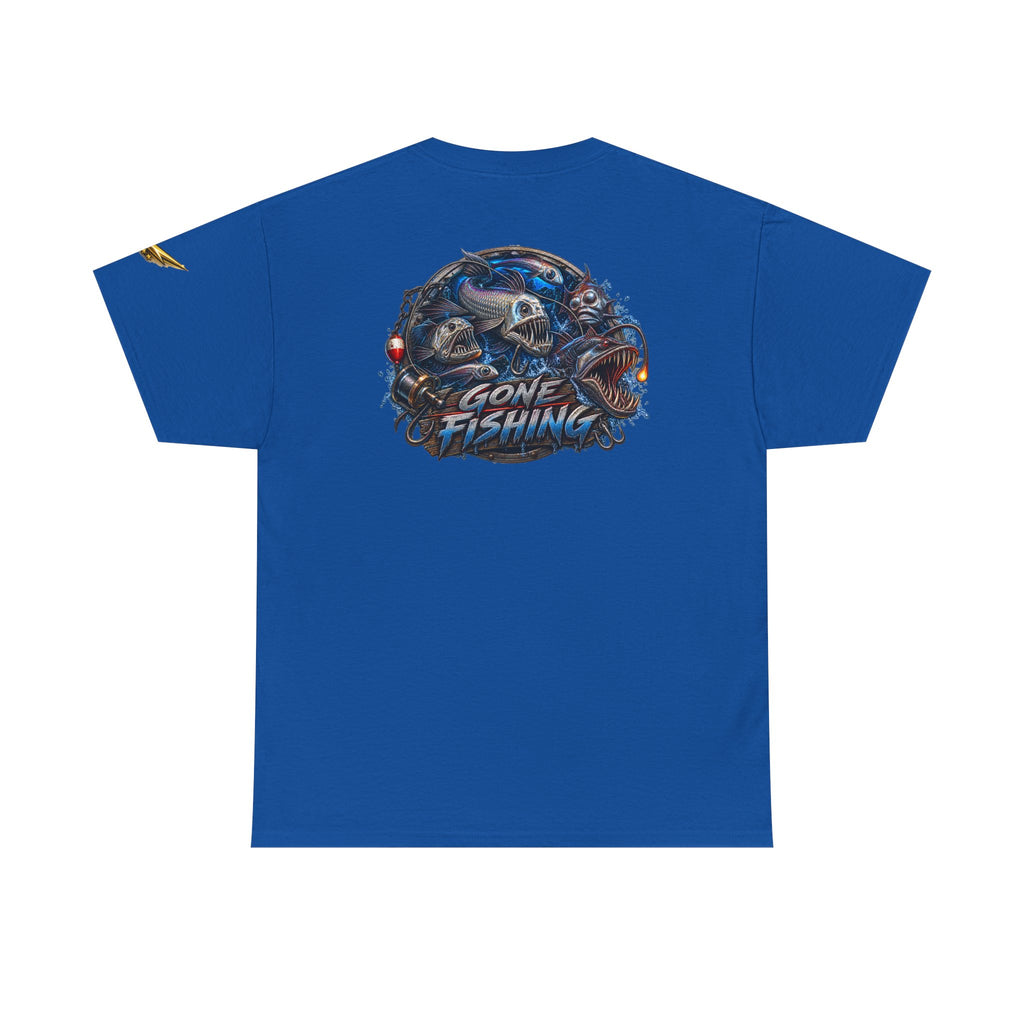 Fishing Tee — "Gone Fishing" Graphic T-Shirt