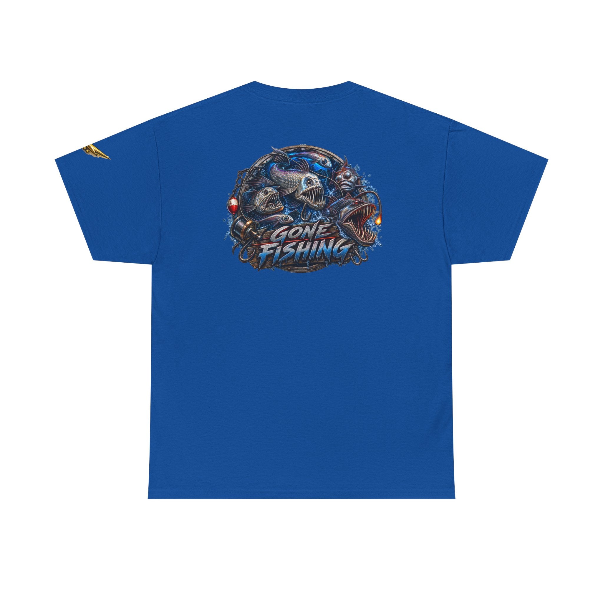 Fishing Tee — "Gone Fishing" Graphic T-Shirt
