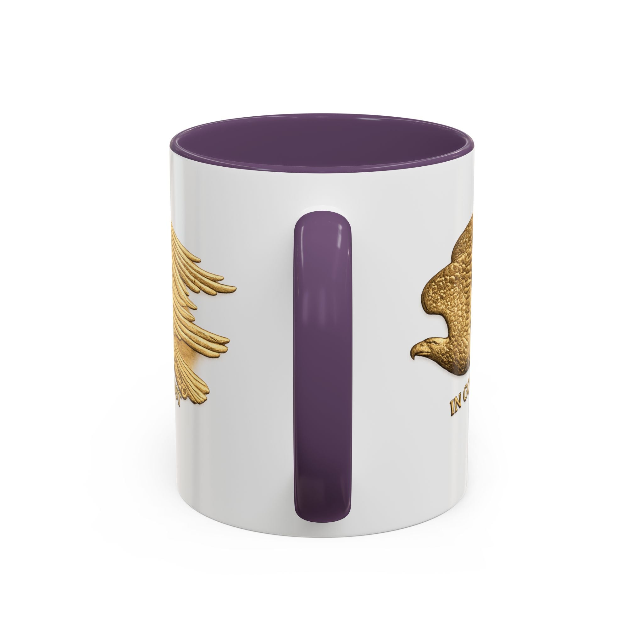 Gold Eagle "In God We Trust" Accent Coffee Mug