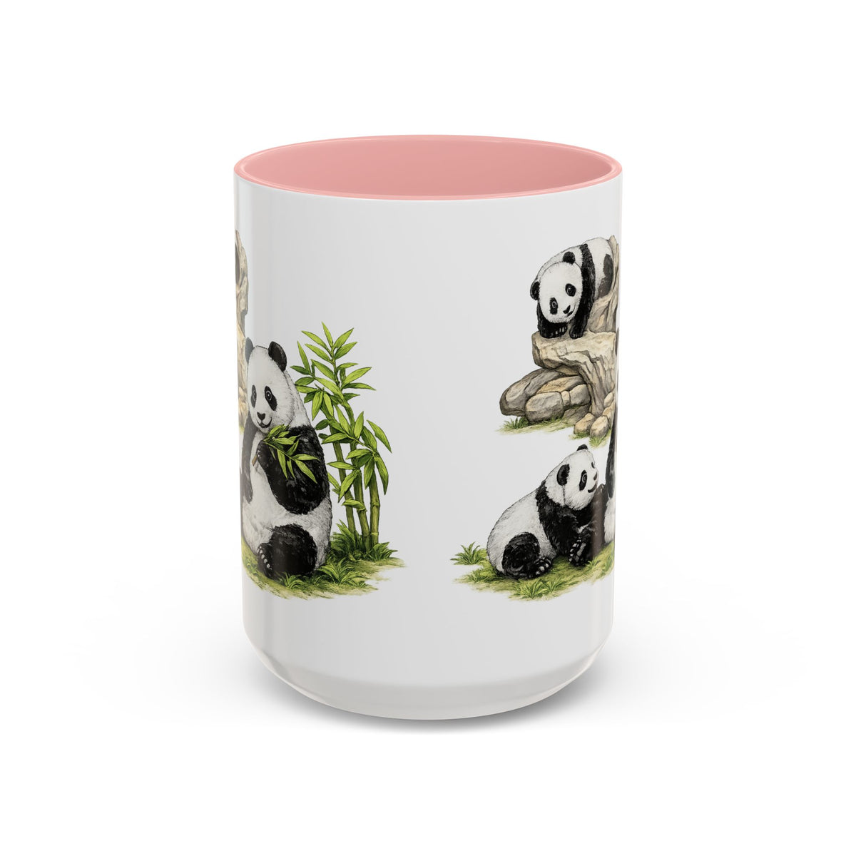 Sculpted Profile Accent Coffee Mug — Classical Bust Design (11/15 oz)