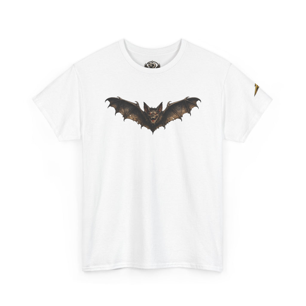 Bat Silhouette Tee — Gothic Halloween Bat Graphic T-Shirt