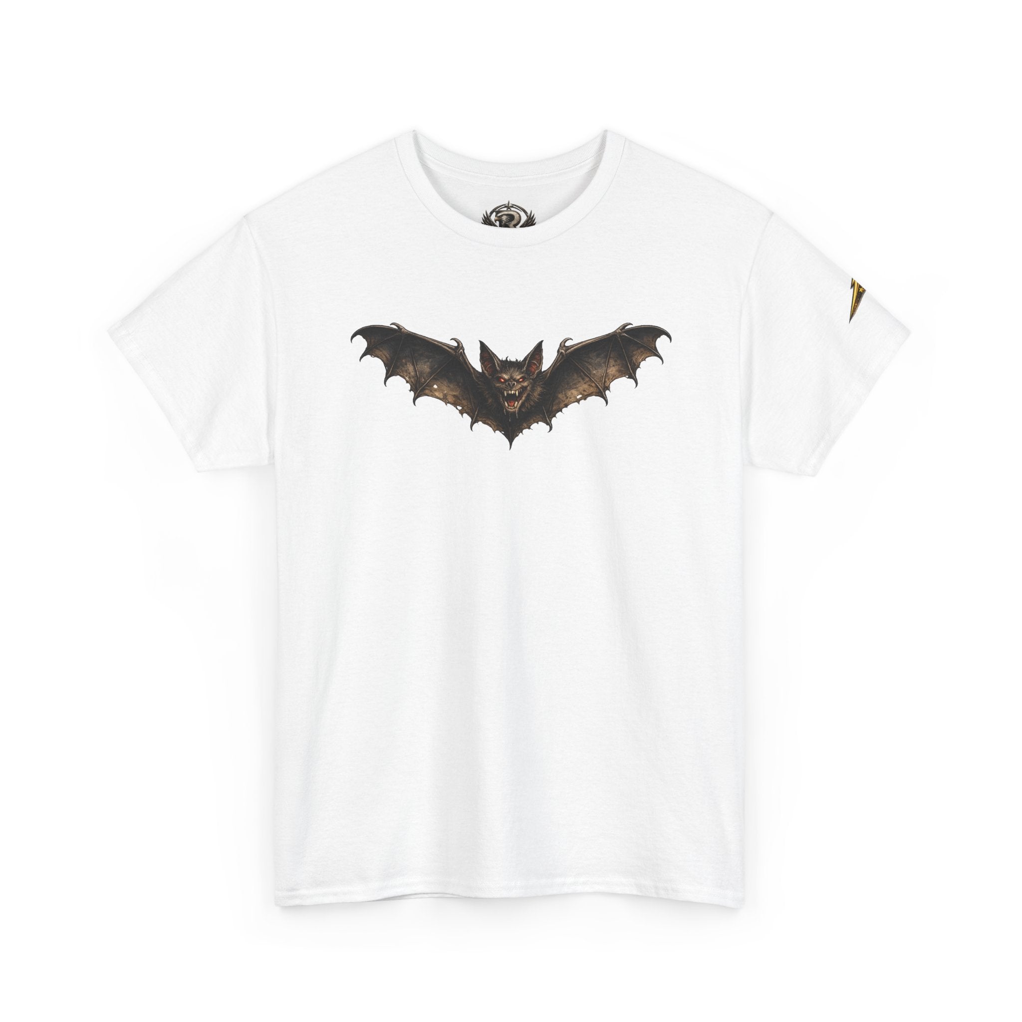 Bat Silhouette Tee — Gothic Halloween Bat Graphic T-Shirt