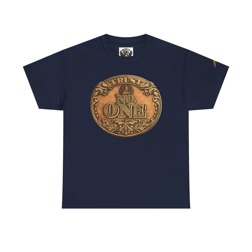 “Trust No One” Vintage Coin Graphic Tee
