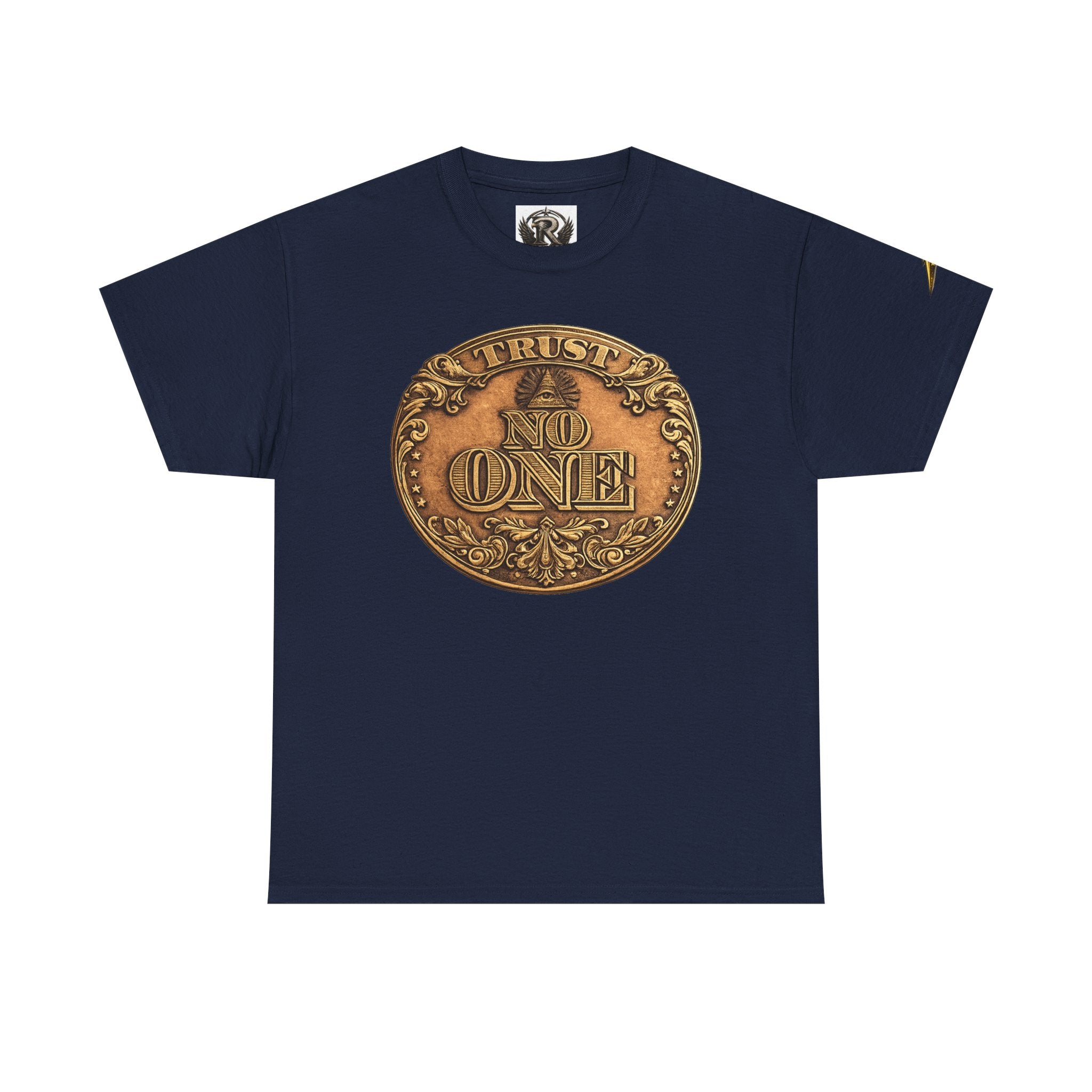 “Trust No One” Vintage Coin Graphic Tee