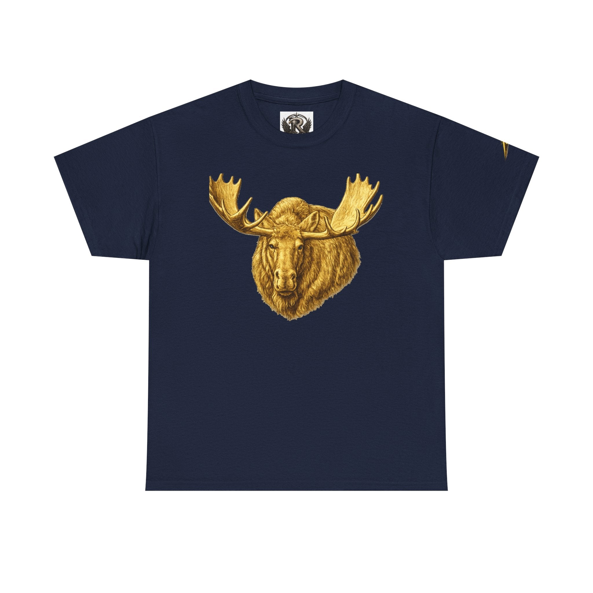 Copy of Eagle Head Graphic Tee — Vintage Golden Raptor Shirt