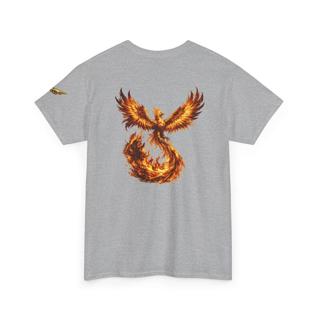 Phoenix Flame T-Shirt — Fiery Mythical Bird Graphic Tee
