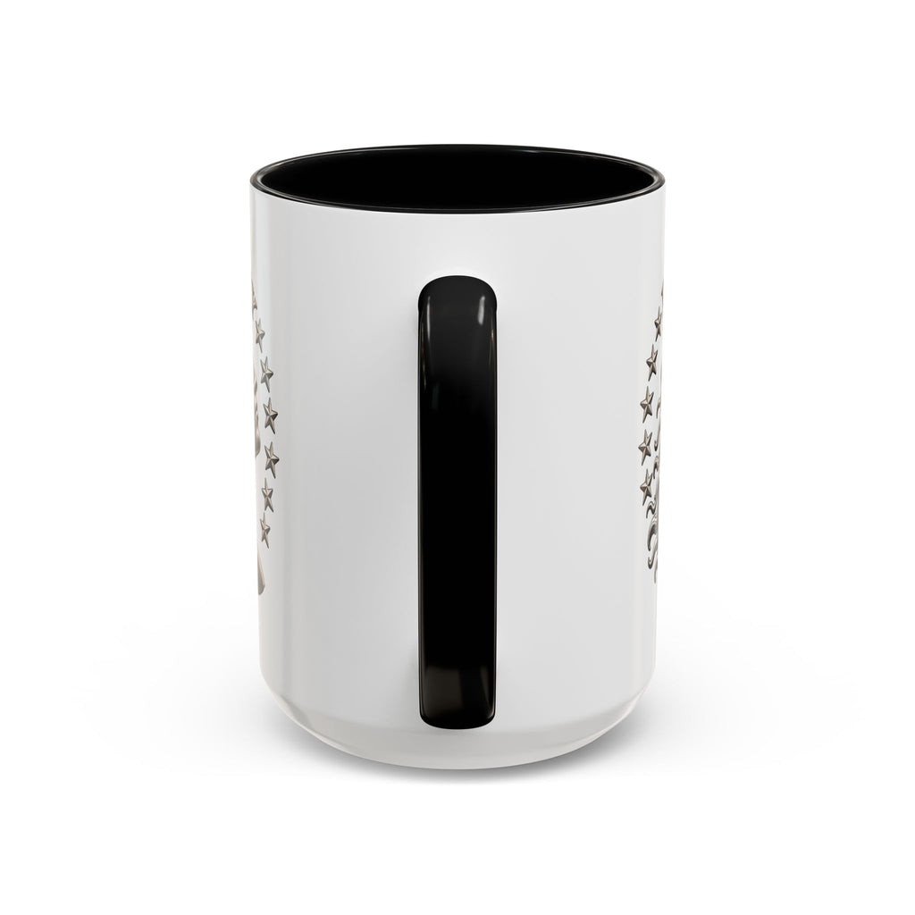 Liberty Coin Accent Coffee Mug — Vintage Lady Head Design (11/15 oz)
