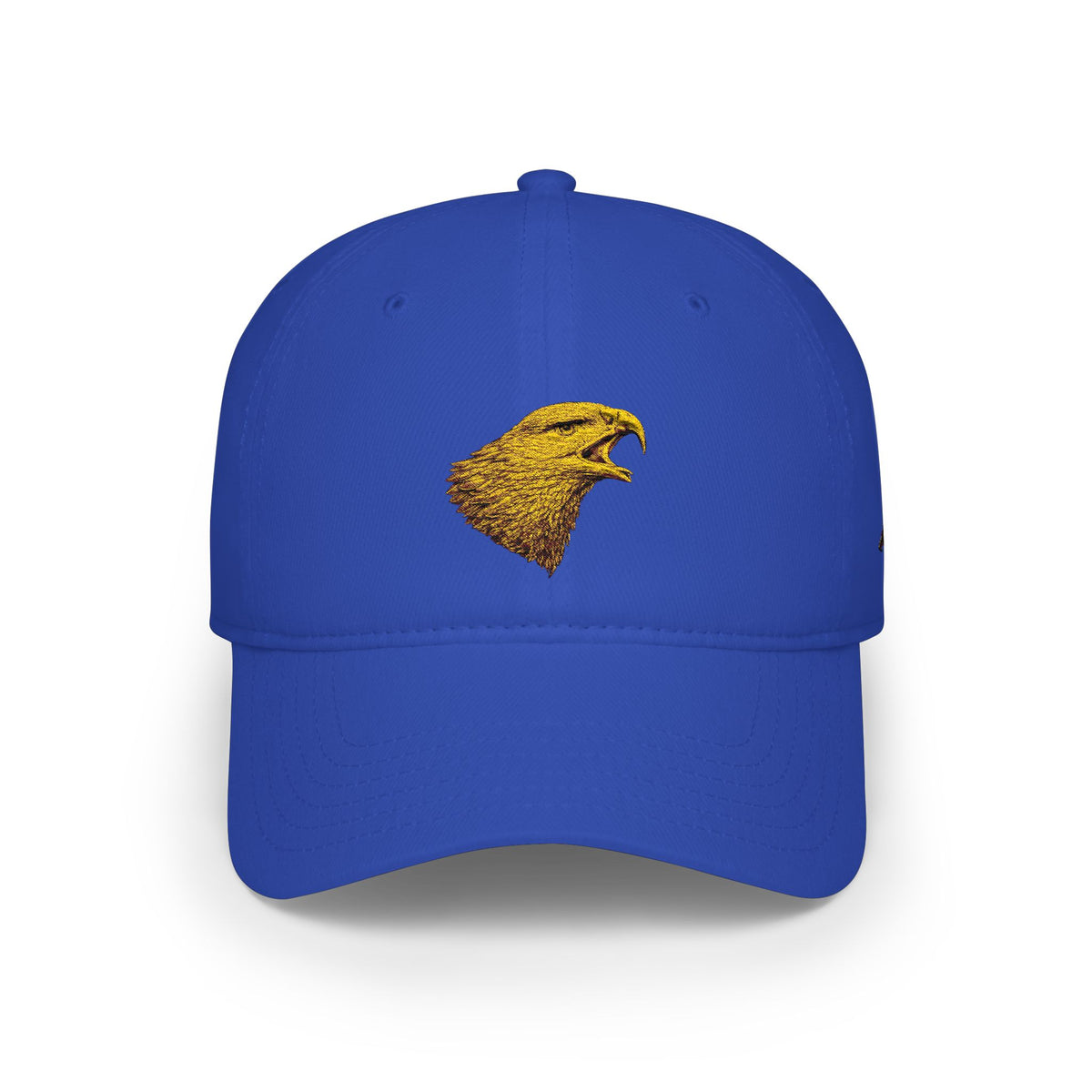 Embroidered Golden Eagle Low-Profile Baseball Cap