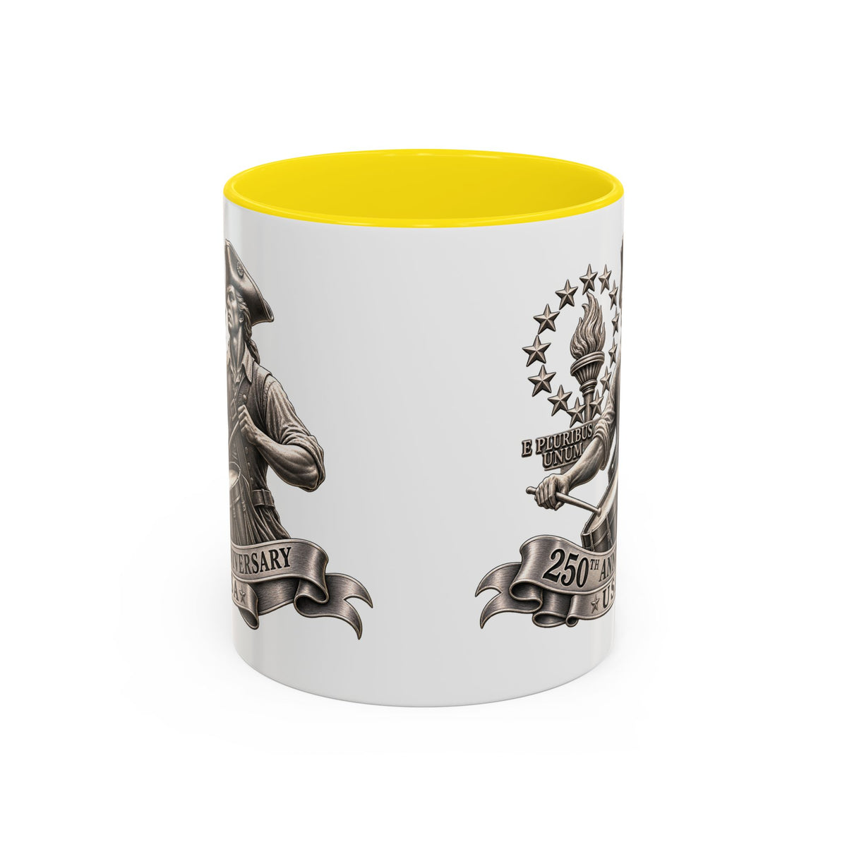 250th Anniversary USA Drum-Major Accent Coffee Mug