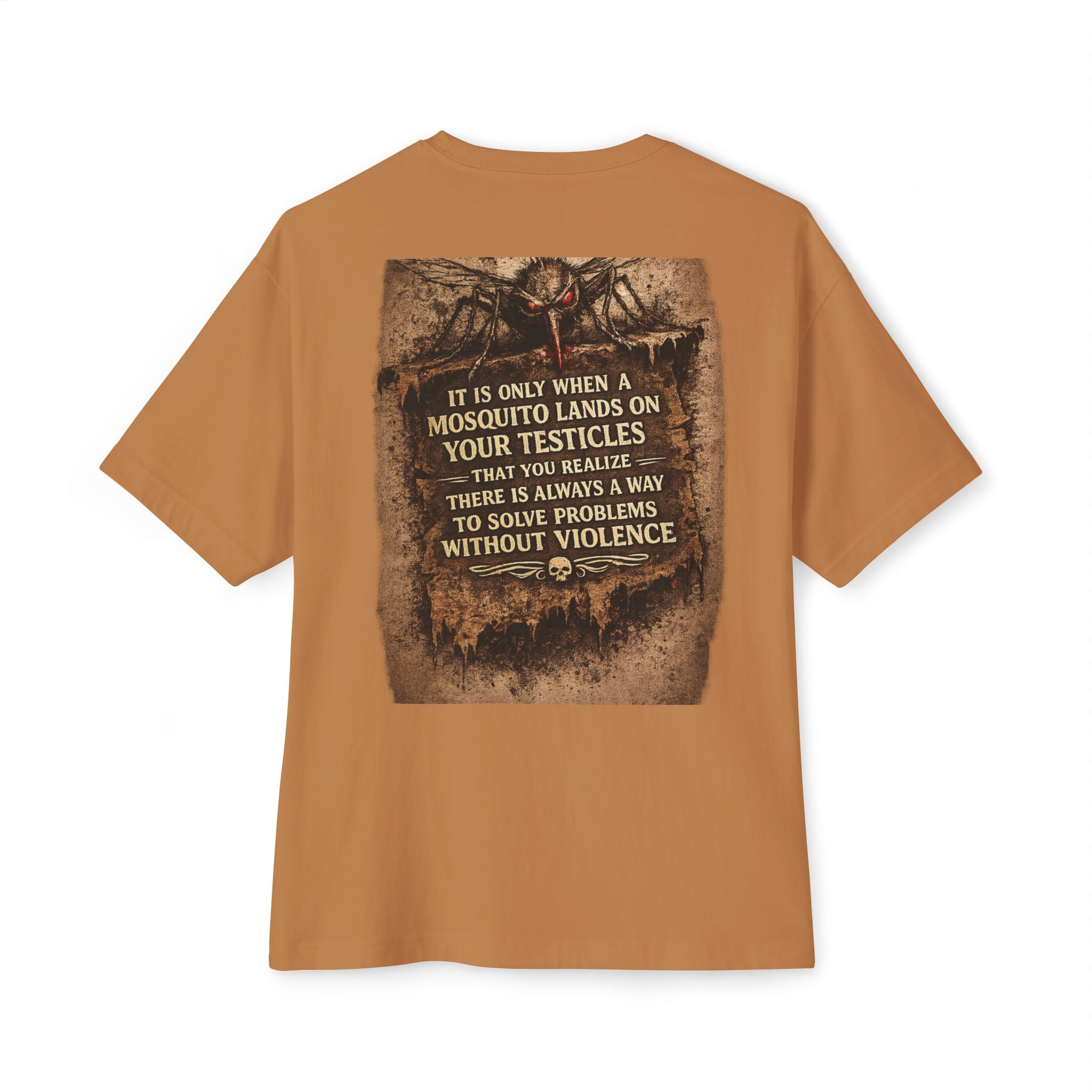 T‑Shirt — 'Relentless' Mosquito Quote Graphic Tee