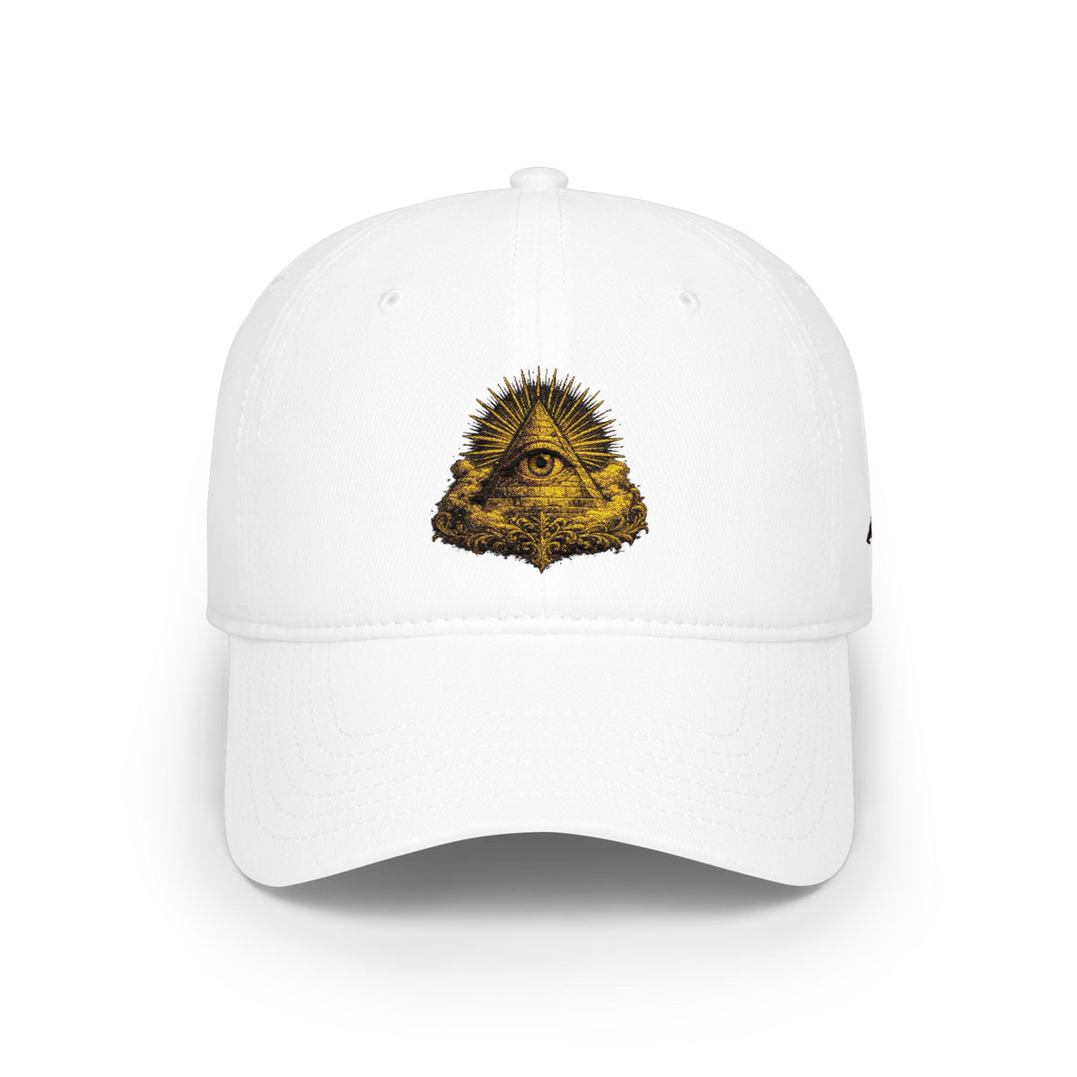 All-Seeing Eye Embroidered Cap — Low Profile Baseball Hat
