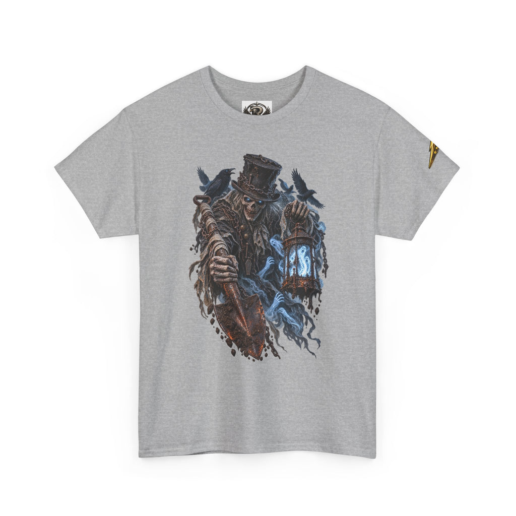 Gothic Reaper Tee — Dark Victorian Grim Reaper Graphic T-Shirt