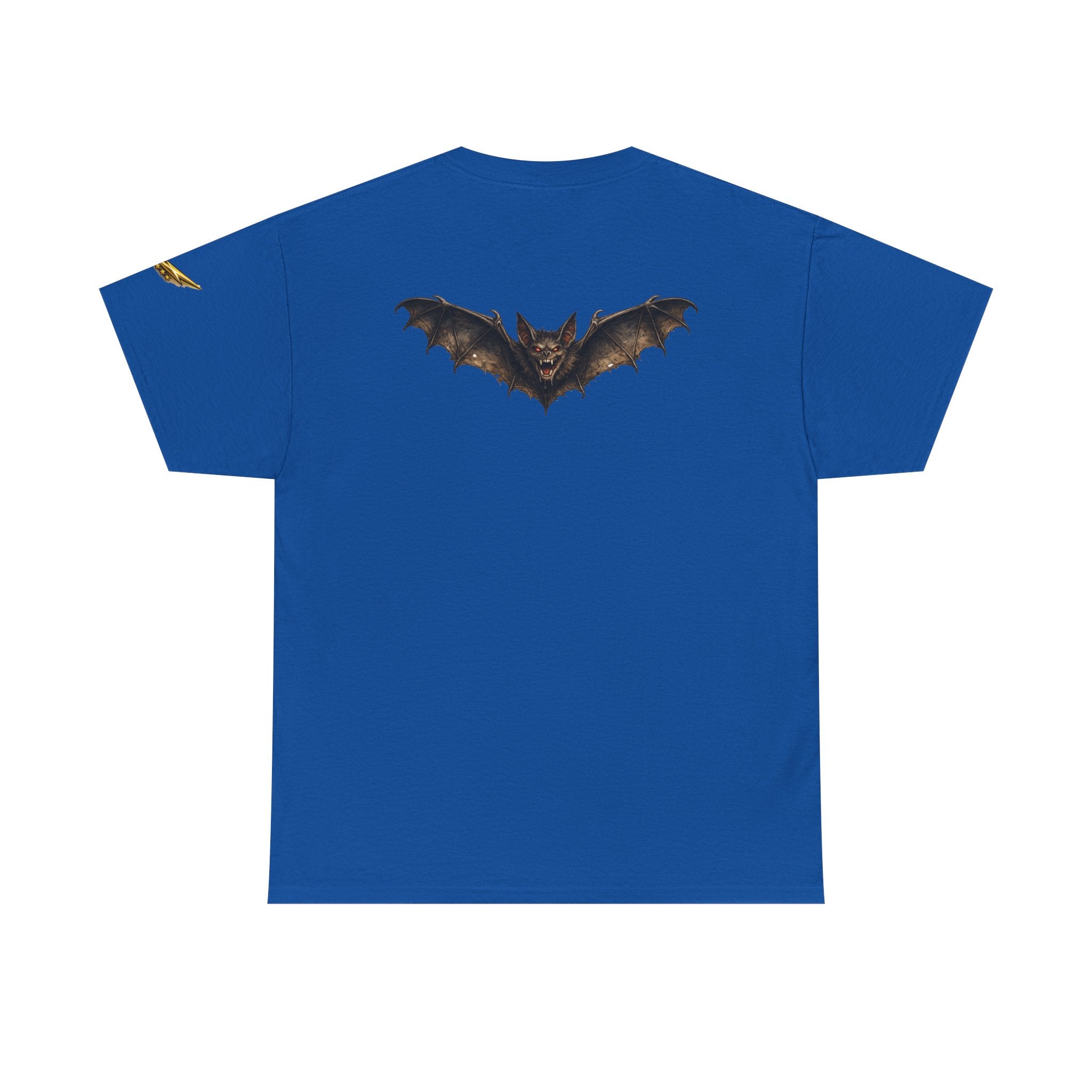 Bat Graphic Tee — Gothic Bat Back Print T-Shirt