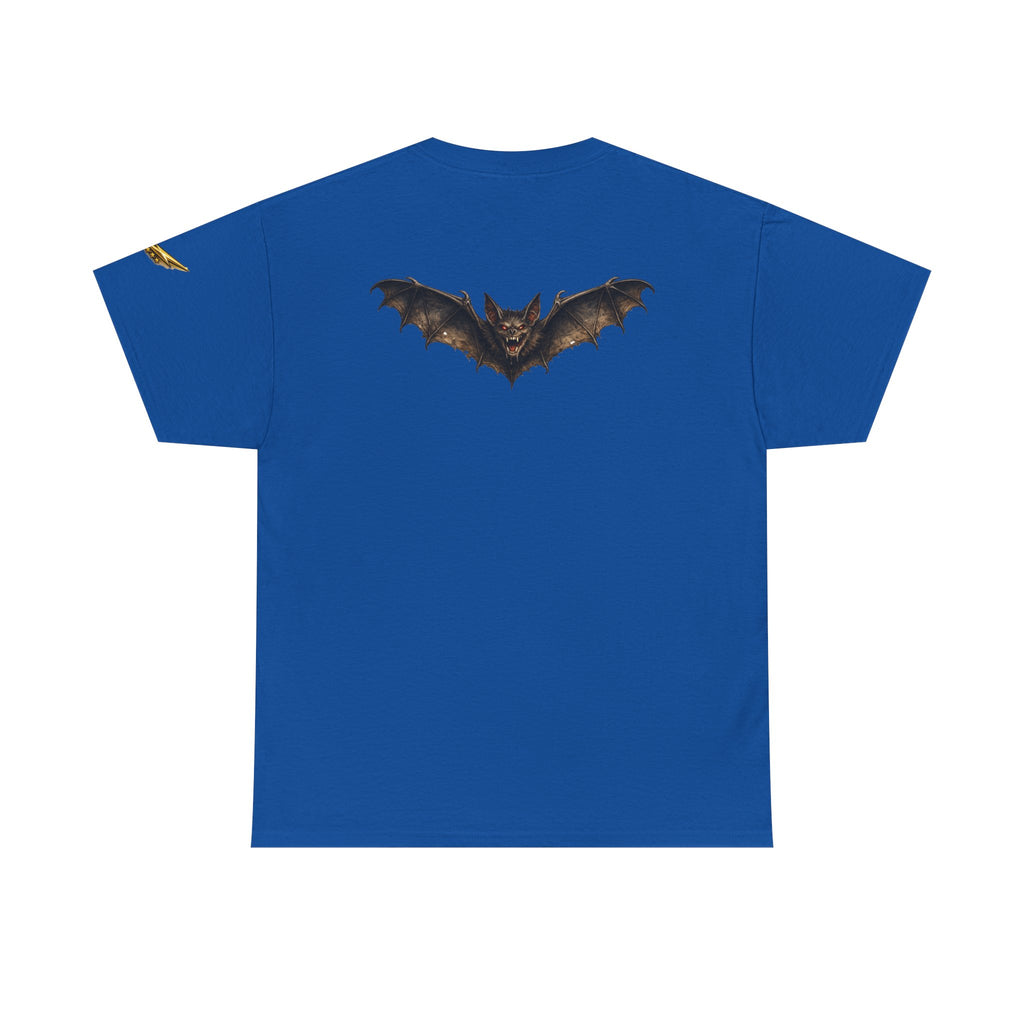 Bat Graphic Tee — Gothic Bat Back Print T-Shirt