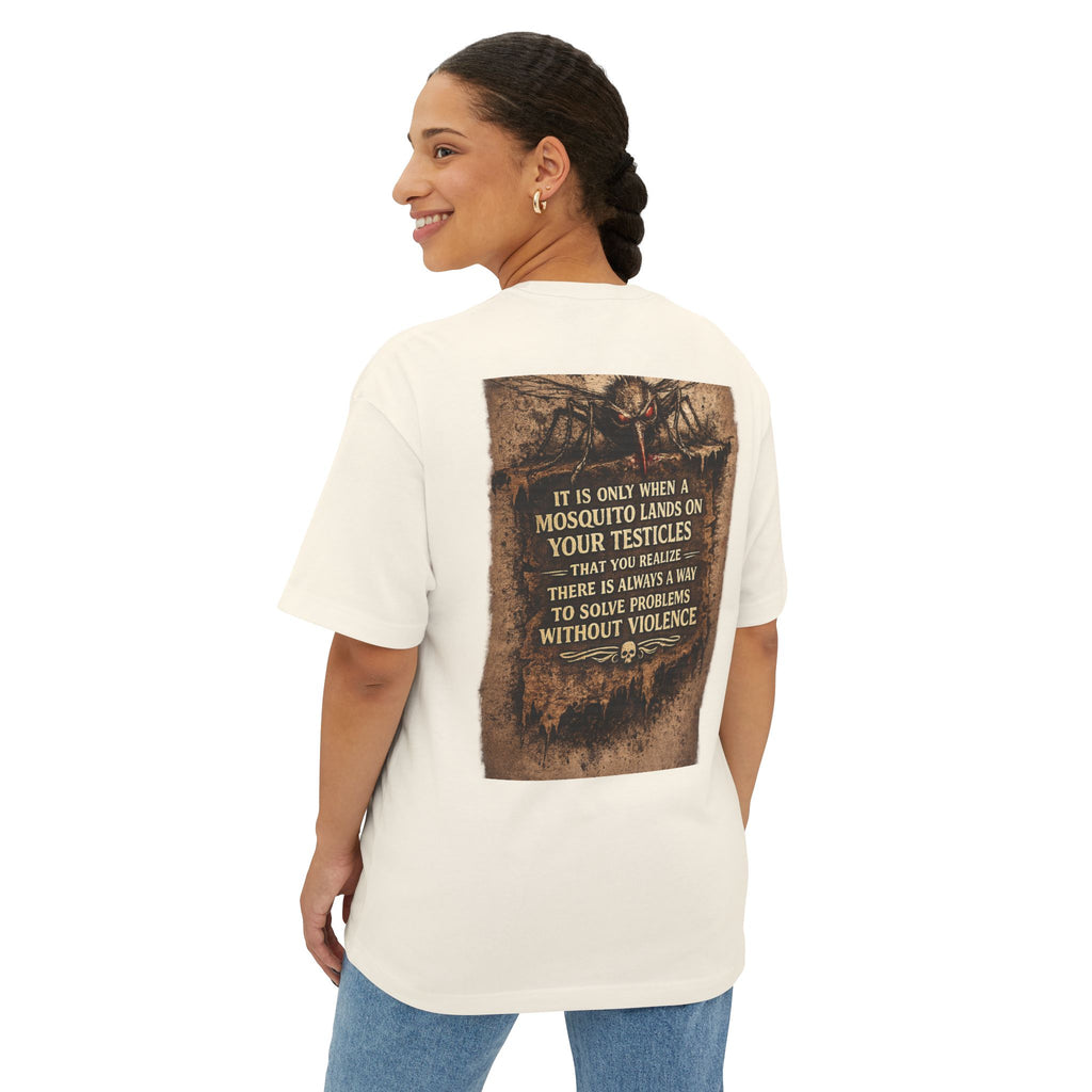 T‑Shirt — 'Relentless' Mosquito Quote Graphic Tee