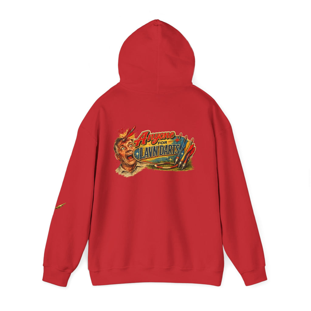 Hoodie - Awesome Lawn Darts Vintage Graphic Hoodie
