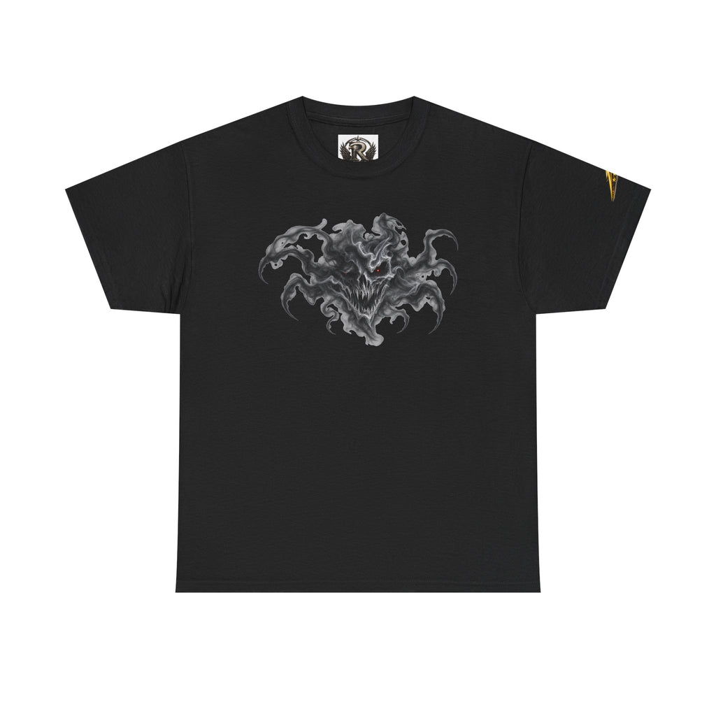 Horror Ink Creature T‑Shirt — Dark Octopus Chest Graphic Tee