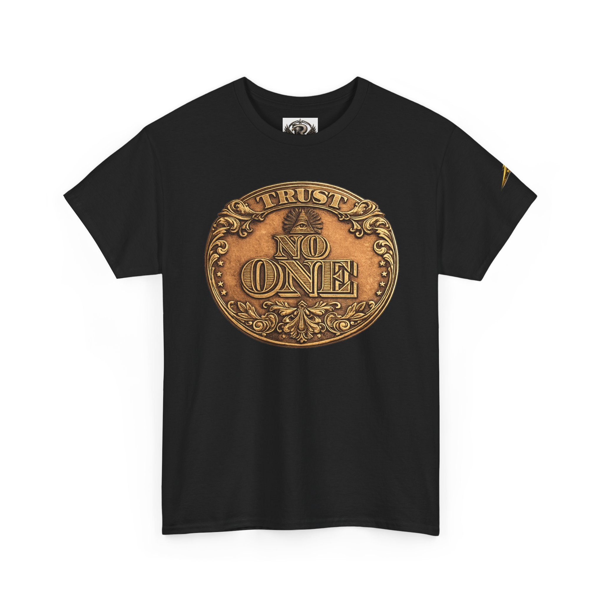 “Trust No One” Vintage Coin Graphic Tee