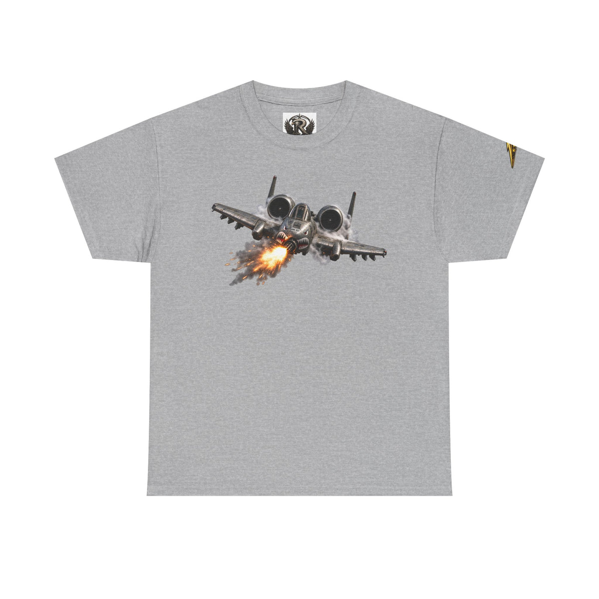 A-10 Warthog Jet Fighter Tee — Military Aircraft Graphic T-Shirt