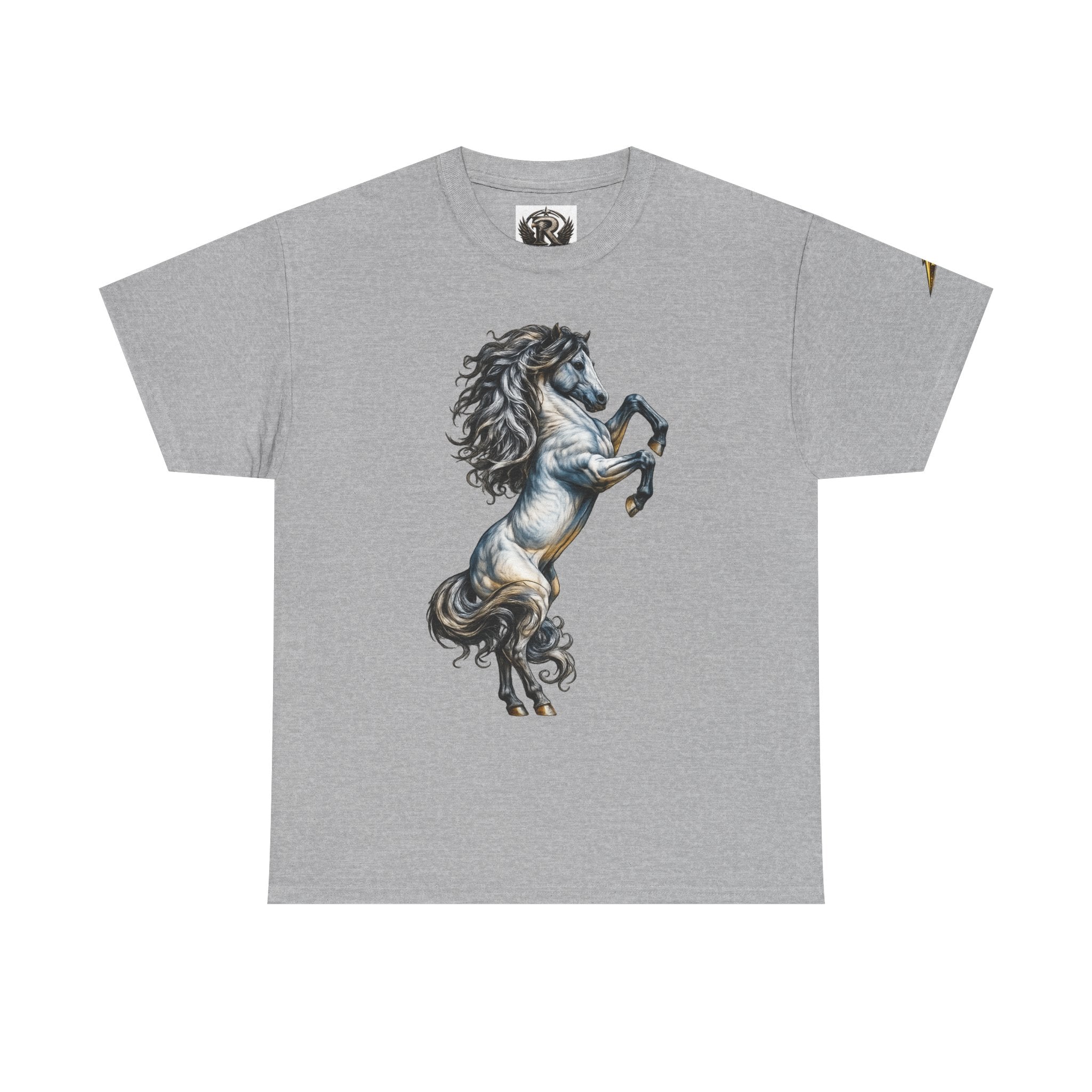 Rearing Stallion Graphic Tee — Majestic Horse T-Shirt