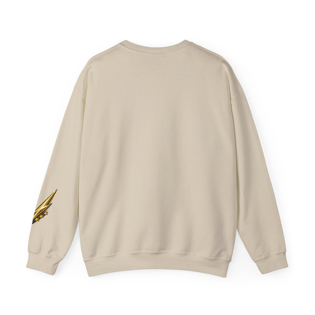 Crewneck Sweatshirt — Gold Eagle 'In God We Trust' Patriotic Pullover