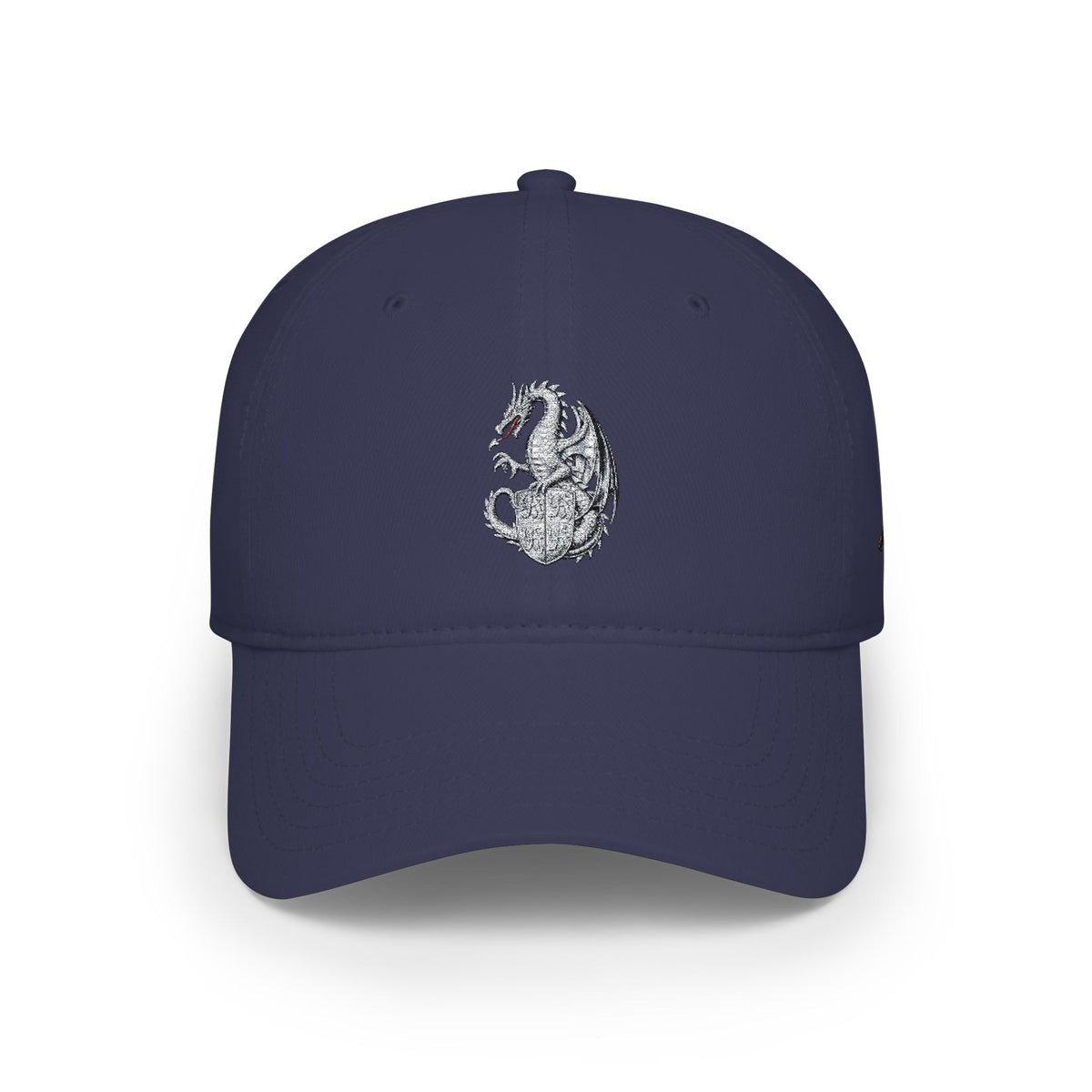 Dragon Embroidered Cap — Low Profile Baseball Hat