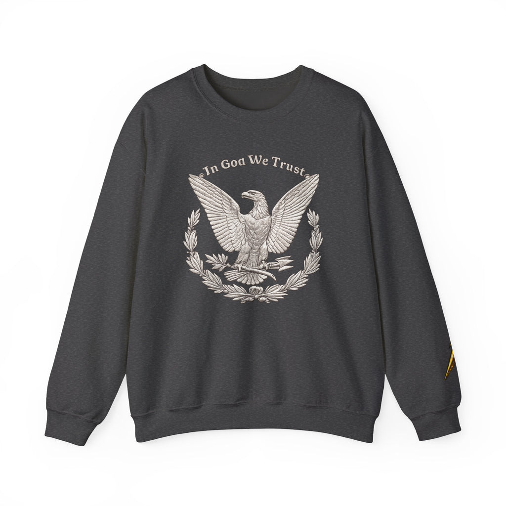 In God We Trust Eagle Crewneck Sweatshirt