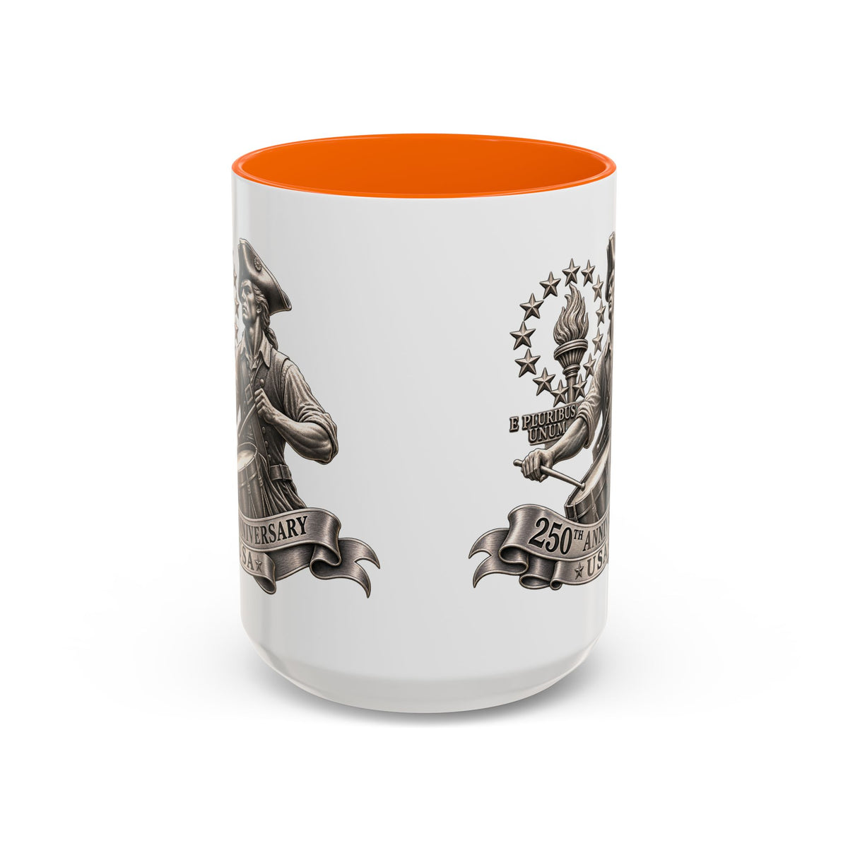 250th Anniversary USA Drum-Major Accent Coffee Mug