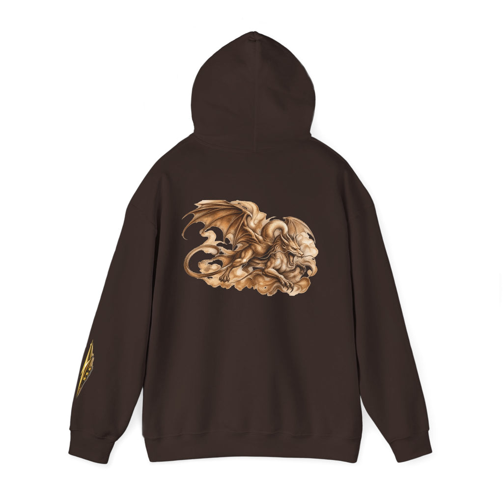 Hoodie — Golden Dragon Art Pullover