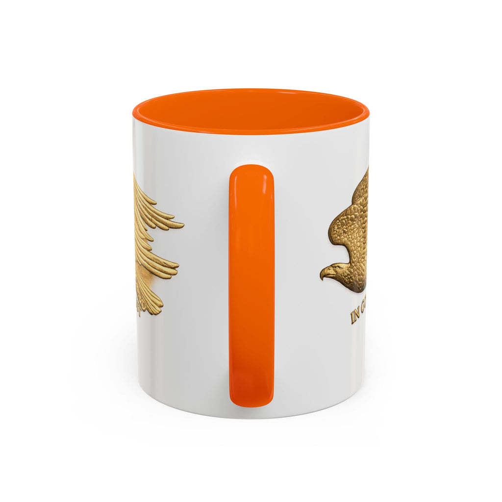 Gold Eagle "In God We Trust" Accent Coffee Mug