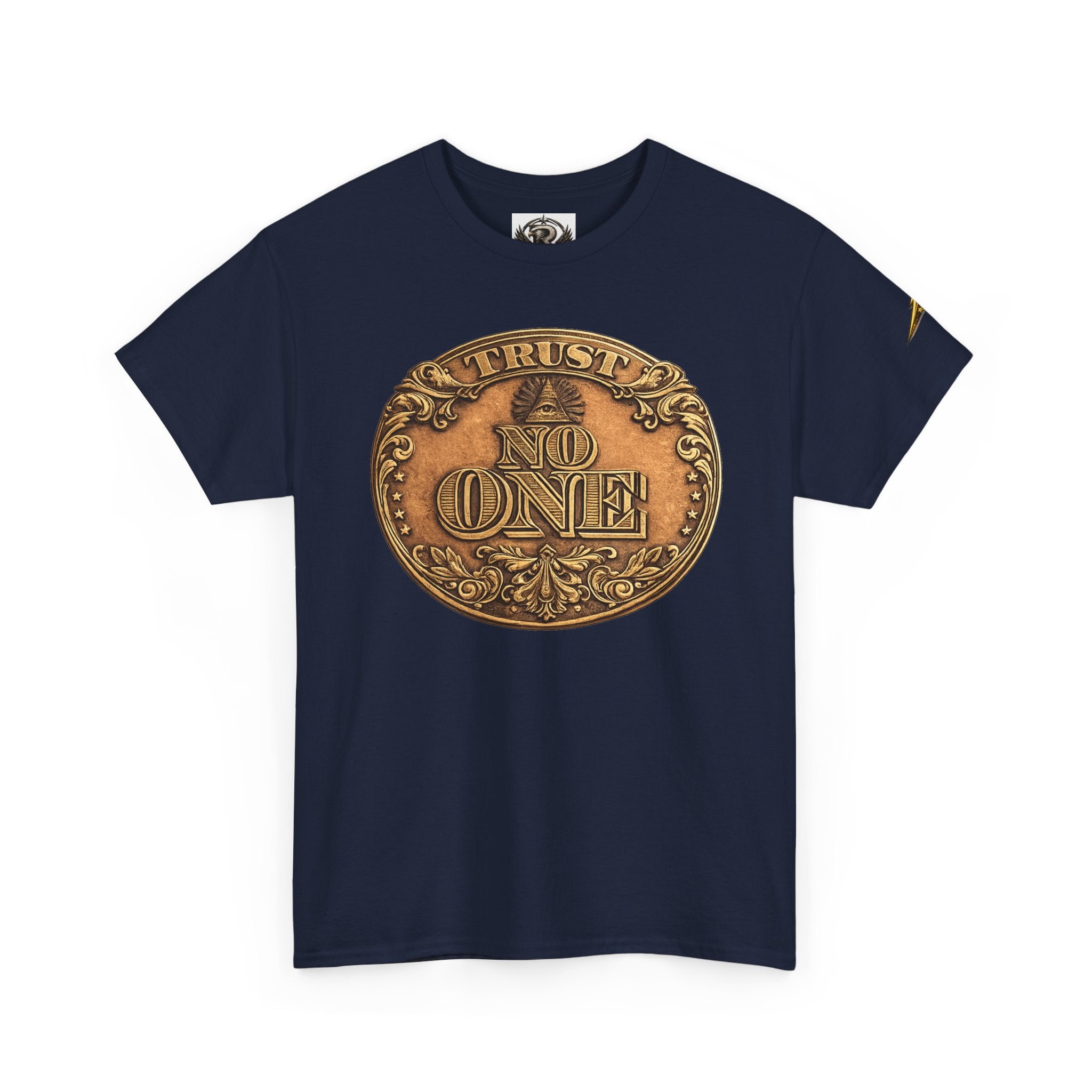 “Trust No One” Vintage Coin Graphic Tee