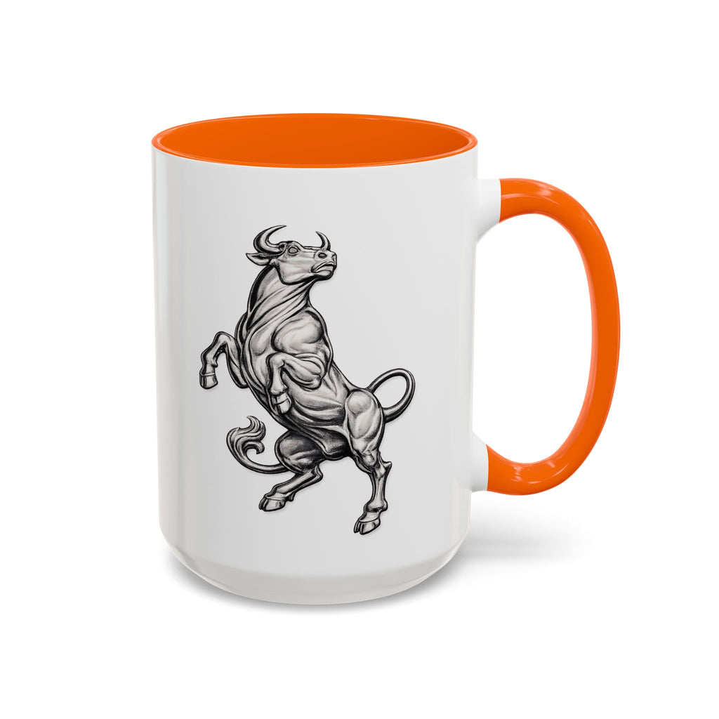 Taurus Bull Coffee Mug — Zodiac Astrology Accent Mug (11/15oz)