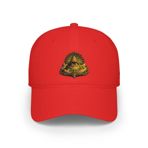 All-Seeing Eye Embroidered Cap — Low Profile Baseball Hat