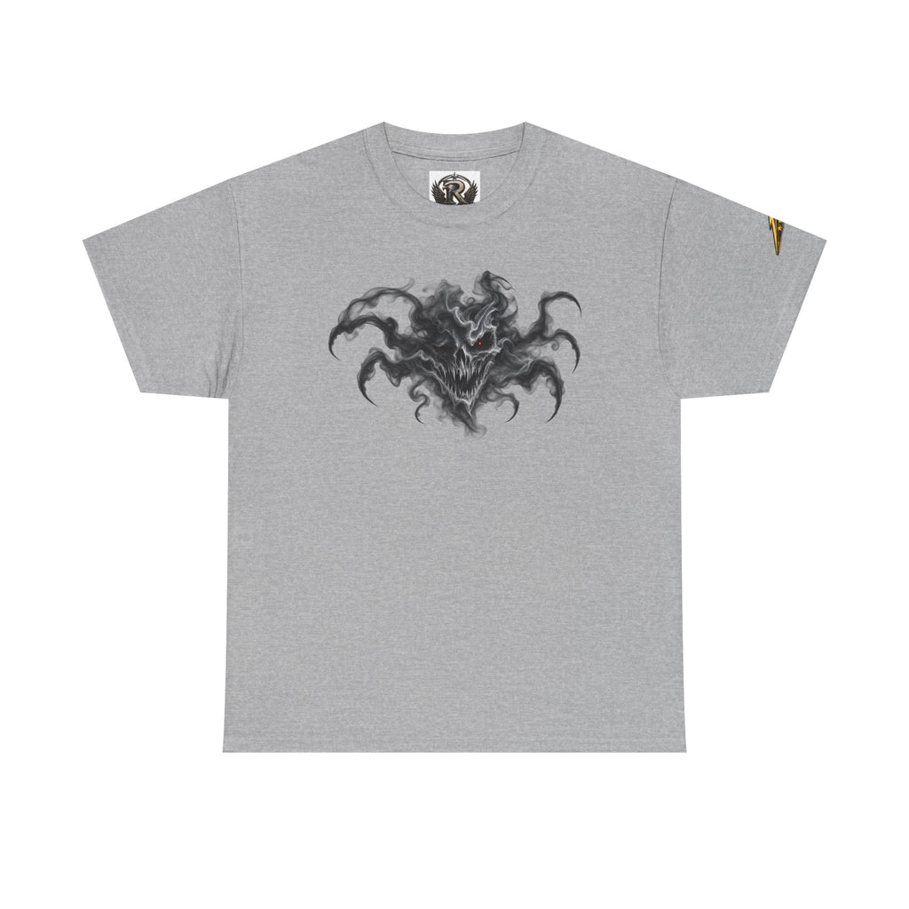 Horror Ink Creature T‑Shirt — Dark Octopus Chest Graphic Tee