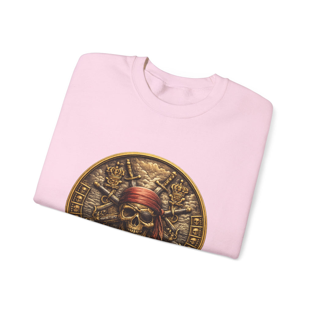 Pirate Skull Coin Crewneck Sweatshirt