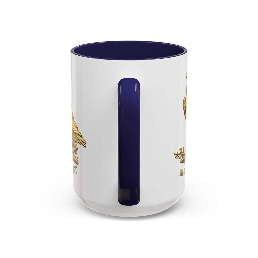 Gold Eagle "In God We Trust" Accent Coffee Mug