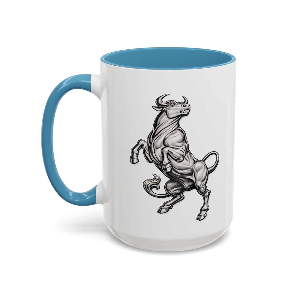 Taurus Bull Coffee Mug — Zodiac Astrology Accent Mug (11/15oz)