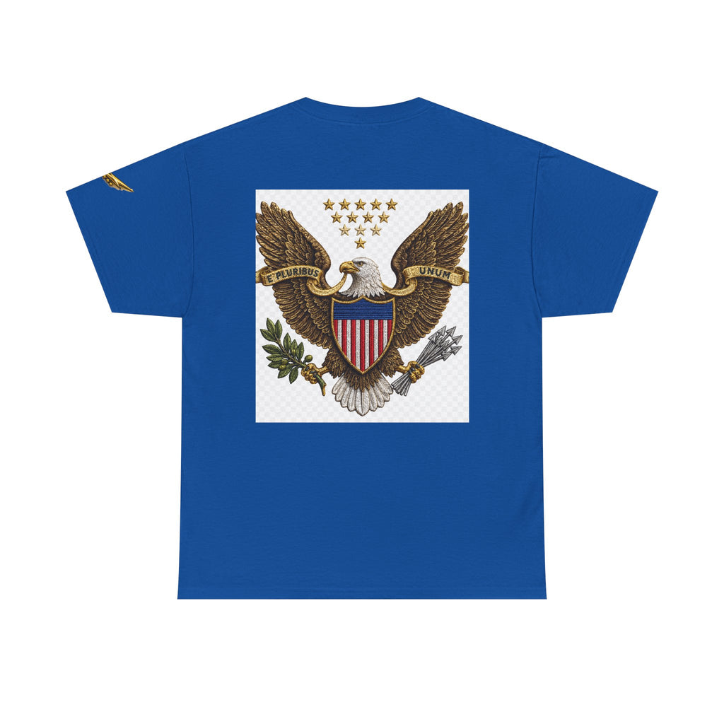 T-Shirt — Vintage American Eagle Graphic Tee with Shield & Stars